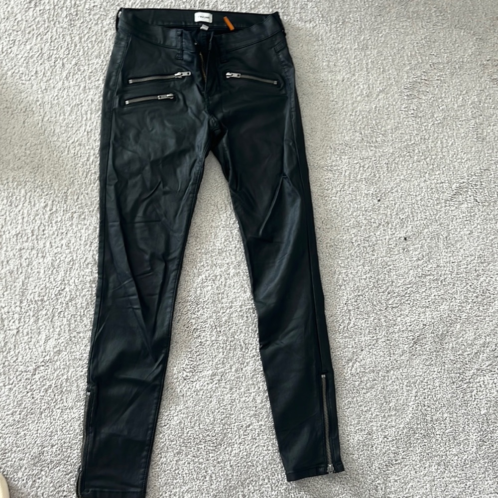Leather pants